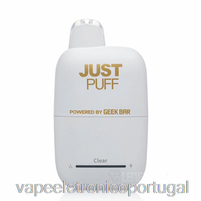 Vape Eletrônico Justpuff 6000 Descartável Transparente